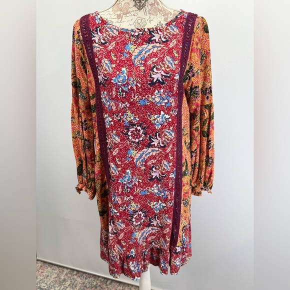 MATILDA JANE Lovely Menagerie Long Sleeve Sheath Dress size XS - Picture 6 of 14